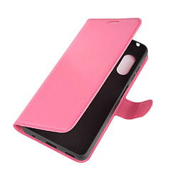 Etui en PU peau de litchi avec support rose pour Samsung Galaxy Xcover Pro