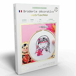 Youdoit Coffret DIY - Broderie décorative - Matriochka