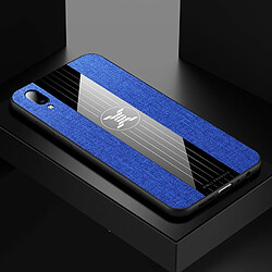 Wewoo Coque Souple Pour Vivo Y93 XINLI étui de protection TPU antichoc Texture Bleu