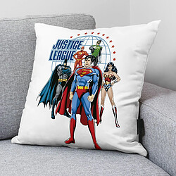 Housse de coussin Justice League Justice Team A Blanc 45 x 45 cm