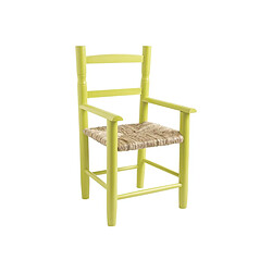 Aubry Gaspard Fauteuil enfant en bois de hêtre Anis.