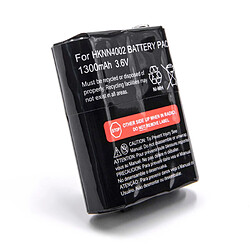 vhbw NiMH Batterie 1300mAh (3.6V) pour Talkie-Walkie Motorola TalkAbout FV500, T4800, T4900, T5000, T5022, T5025, T5100, T5200, T5300