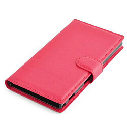 Cadorabo Coque Sony Xperia M2 / M2 AQUA Etui en Rouge pas cher