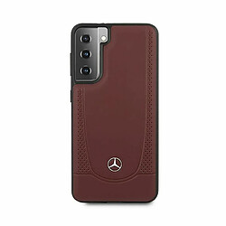 Avis Mercedes Leather Urban Line - Coque pour Samsung Galaxy S21+ (Rouge)