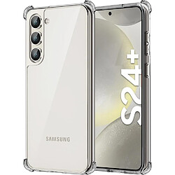 Coque Pour Samsung Galaxy S24 Plus Silicone Transparente Angles Renforces Little Boutik©