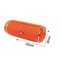 Universal Haut-parleur Portable Bluetooth Bluetooth sans fil Bluetooth Portable Bluetooth Subwoofer Bluetooth Haut-parleur pour iPhone XAOMI | Haut-parleurs portatifs (Orange)