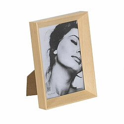 BigBuy Home Cadre photo Beige Bois Verre 12 x 2,5 x 17 cm