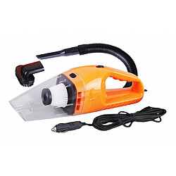 Aspirateur De Voiture Wet Dry 12V 120W Super Aspiration Orange HEPA pas cher