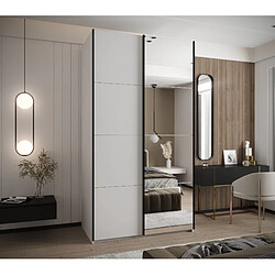 Abiks Meble Armoire à portes battantes Lux 3 245,5/140/64 2 portes