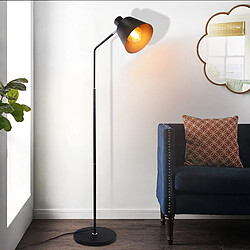 Avis NETTLIFE lampadaire vintage lampadaire rétro 166cm lampadaire noir avec douille E27 max.40w lampadaire