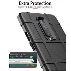 Wewoo Coque Souple Housse en silicone à couverture totale et à protection anti-choc pour OnePlus 7 Pro Gris pas cher