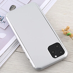 Wewoo Coque Rigide Pour iPhone 11 Pro Shockproof PC Etui de protection pleine couverture avec film de verre trempé Argent