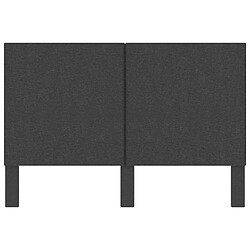 Acheter Maison Chic Tête de lit scandinave pour lit adulte,Meuble de chambre Gris foncé Tissu 180x200 cm -MN89685