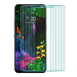 Wewoo Film protecteur 10 PCS pour LG G8s de protection d'écran en verre trempé ThinQ Ultra Slim 9H 2.5D Transparent