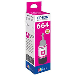 Totalcadeau Cartouche d’encre authentique Epson T66 - Tonner encre pour imprimant Couleur - Jaune pas cher pas cher