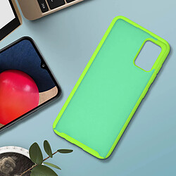 Avis Avizar Coque Samsung Galaxy A02s Silicone Gel Souple Finition Soft Touch vert