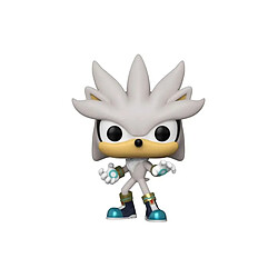 Funko Sonic The Hedgehog - Figurine POP! Silver The Hedgehog(GW) 9 cm