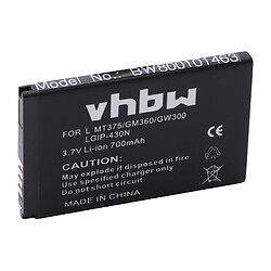 Vhbw Batterie LI-ION compatible pour LG GW300 / LX290 / LX370 / MT375 remplace SBPL0098901 / LGIP-430N