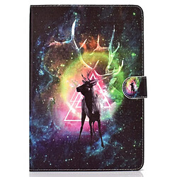 Etui en PU impression de motifs avec support antilope pour votre Apple iPad Mini 4 3 2 1