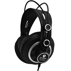 Prodipe Casque SONO Audio Studio Professionnel PRO 5000 NOIR, Casque Filaire 3.5mm + Adaptateur 6.35mm, Casque de Monitoring, Son Parfait