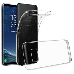 Avizar Coque Samsung Galaxy S8 Plus Silicone Flexible Ultra-Fin Transparent