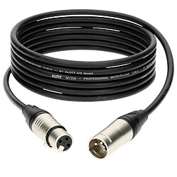 Câble M1 Pro XLR mâle/femelle, 30m Klotz