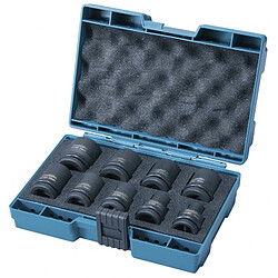 Coffret 9 douilles à chocs 12 Makita D4151