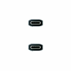 Câble USB-C NANOCABLE 10.01.4103-COMB 3 m Noir/Gris