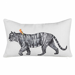 BigBuy Home Coussin Polyester Tigre 50 x 30 cm