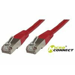 Disney Microconnect SSTP CAT6 3M 3m Rouge câble de réseau - câbles de réseau (3 m, Rouge)