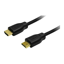 LogiLink Câble HDMI 1.4, A mâle - A mâle, 0,2 m ()