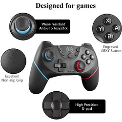 Avis NC Manette sans Fil pour Switch - Nintendo - Double Vibration, Turbo, Gyroscope - Noir