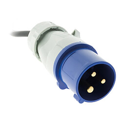 Adaptateur femelle 16A 2P+T en mâle CEE17 - Zenitech