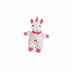 BigBuy Fun Peluche musicale Rosi Rose Licorne 28 cm