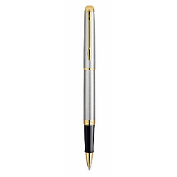 Acheter Waterman Hemisphere Stainless Steel Gold Trim Rollerball - Gift Boxed