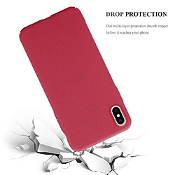 Acheter Cadorabo Coque iPhone XS MAX Etui en Rouge