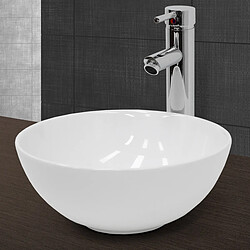 Ecd Germany Lavabo 350 x 120 mm en céramique blanche pas cher