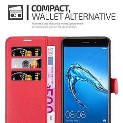 Avis Cadorabo Coque Huawei Enjoy 7 PLUS Etui en Rouge