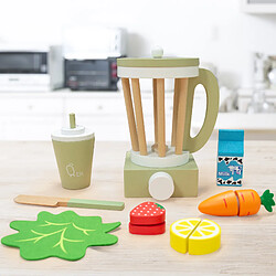 Avis Mixeur jus de fruits légumes 13 accessoires de dinette enfant garçon fille Teamson Kids vert TK-W00008