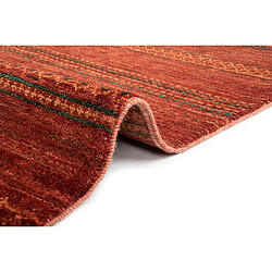 Avis Vidal Tapis de laine 246x154 rouge Juma