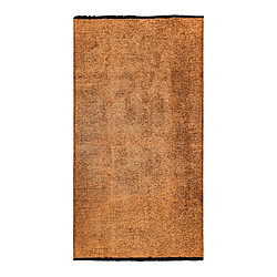 Thedecofactory VENICE - Tapis en coton et polyester lavable tissé plat orange 80x150