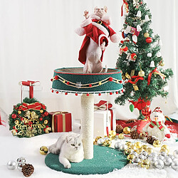 Universal Arbre de noël sisal chat gratter après chat arbre maison gratter chat tour animaux de compagnie monter meubles grimper cadre chat jouets