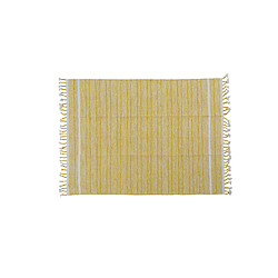 Alter Tapis moderne Alabama, style kilim, 100% coton, beige, 170x110cm