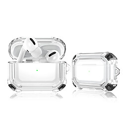 Coque en TPU anti-chute, transparent noir pour votre Apple Airpods Pro