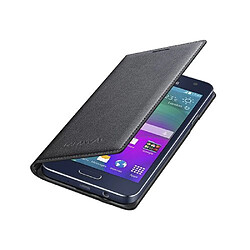 Étui ''Flip Cover'' pour Samsung Galaxy A3 - Noir