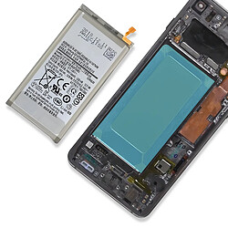 Avis Avizar Clappio Adhésif Batterie pour Samsung Galaxy S10 Fixation solide Transparent