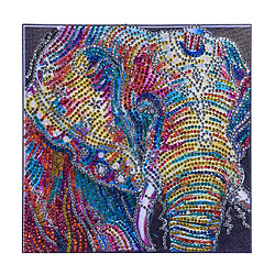 Peinture de diamant spécial en forme d'image animale bricolage Home Decor Elephant 2