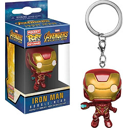 FunKo Pocket Pop Marvel: Avengers Infinity War Iron Man Porte-Clés, 27303-Pdq