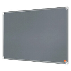 Nobo Tableau d'affichage en feutre Premium Plus 90x60 cm Gris