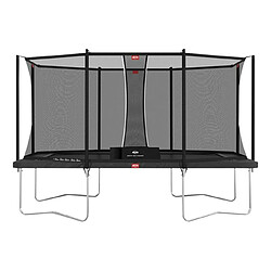 BERG Trampoline Ultim Favorit Regular 410 Grey avec Filet de securité Comfort